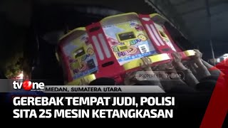 Polisi Gerebek 2 Lokasi Judi di Medan, 19 Orang Ditetapkan Tersangka | Sidik Jari tvOne
