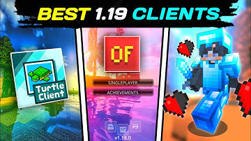Top 5 clients for mcpe 1.19+ (Fps boost) | best lag fix clients in Minecraft 😋