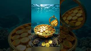 “🌊 समुंदर की गहराई में मिला सोने का खजाना और जवाहरात | #gold