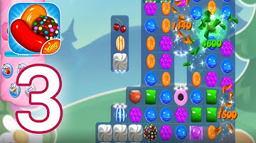 Candy Crush Saga - Gameplay Walkthrough Part 3 - Level 21 - 30 Completed (iOS, Android)
