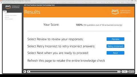AWS Cloud Practitioner Essentials Knowledge Check Questions with Answers
