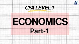 CFA Level 1 Economics Part 1 | Demand Supply, Elasticity &amp; Cost Curves  | Amquest Education