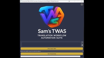 TWAS Anonymizer: Batch Anonymize Comments in hundreds of Files in seconds
