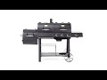 Oklahoma Joe's Longhorn Black Triple-Function Combo Grill