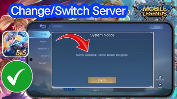 How To Change or Switch Server in Mobile Legends (100% Working (2025)
