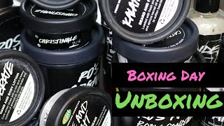 Lush Haul |  Boxing Day Sale | Unboxing