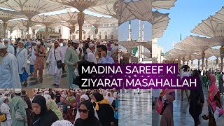 New ziyarat masahallah masjid nabbi sareef ki madina sareef ki ziyarat #youtube #video #viral 🇸🇦🇮🇳