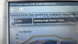 Toyota Camry C1434 Diag and Fix