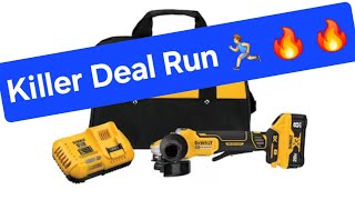 Killer Deal Run 🏃‍♂️ 🔥🔥 Dewalt Power DETECT Angle Grinder Kit