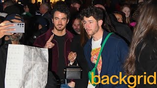 Jonas Brothers Swarmed by Fans in Times Square