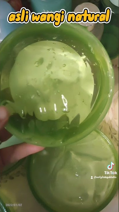 Aloe vera nature republic ASLI DAN PALSU