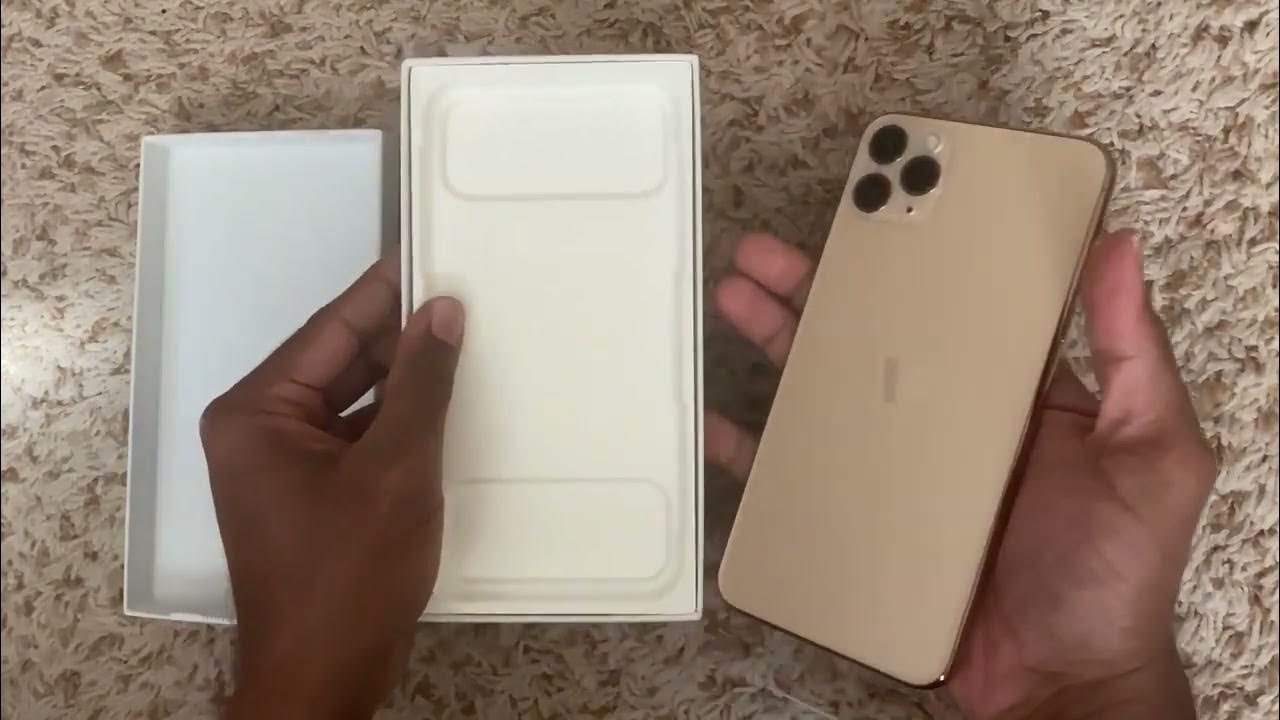Apple replacement iPhone 11 pro max unboxing YouTube