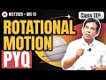 || PYQ|| NEET 2025 || Ques 13|| MCQ || ROTATIONAL MOTION || BHASKAR SIR||