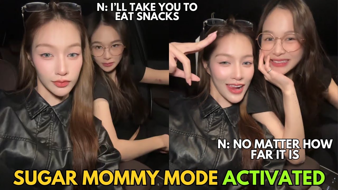 САХАРНАЯ МАМОЧКА НУР ЗАХОДИТ СЛИШКОМ ДАЛЕКО 😳💖 Подбирает ТК, обнажает себя и балует ее ВСЕМ!