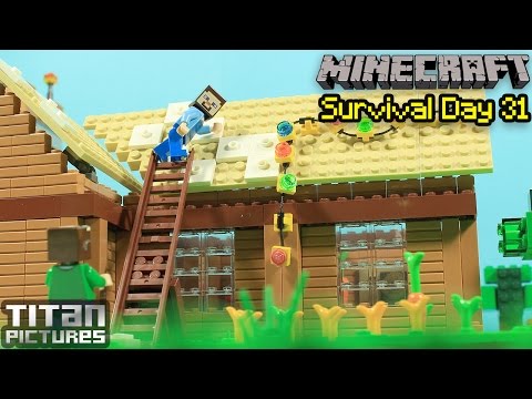 All Lego Minecraft Characters vs Videogames Side by Side. 