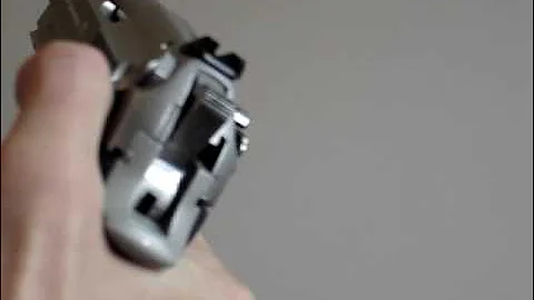 Beretta 92FS Safety Disengagement