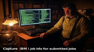 Capture IBM i job info for submitted jobs
