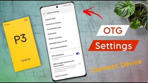 How to Connect Pendrive on Realme P3 | Does Realme P3 Support OTG?