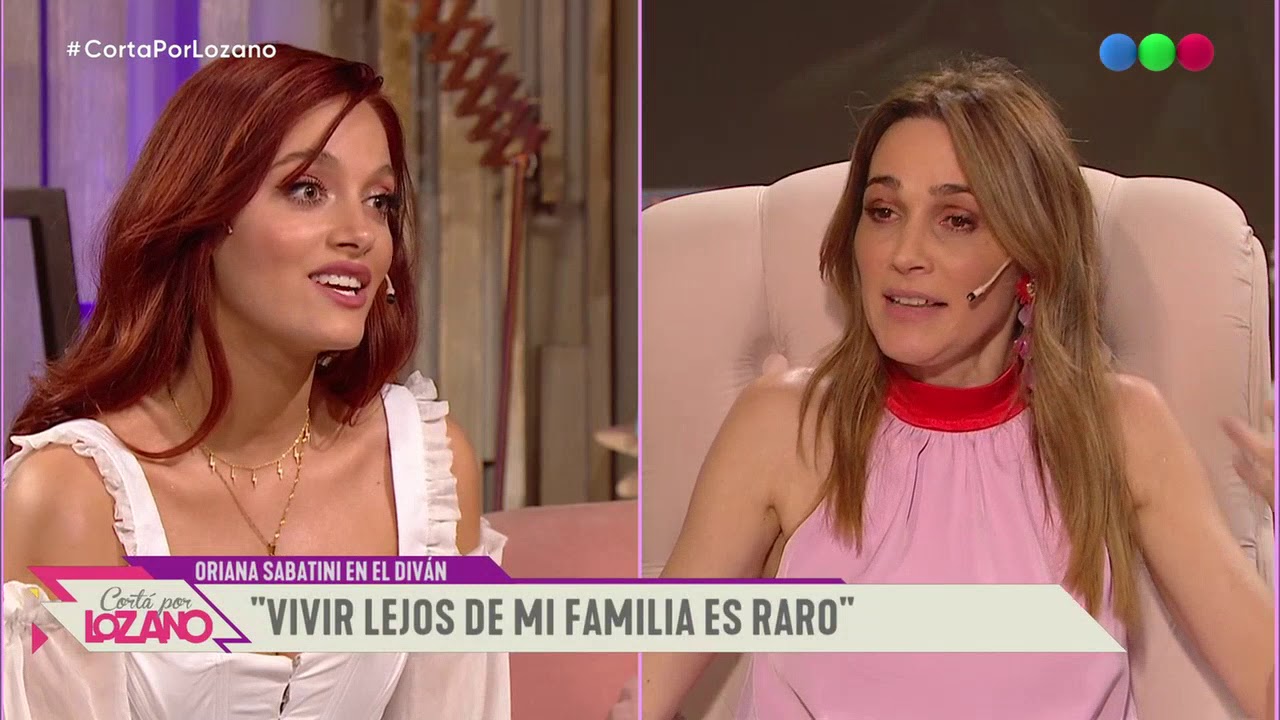 La nueva vida de Oriana Sabatini en Italia - Cortá por Lozano 2019