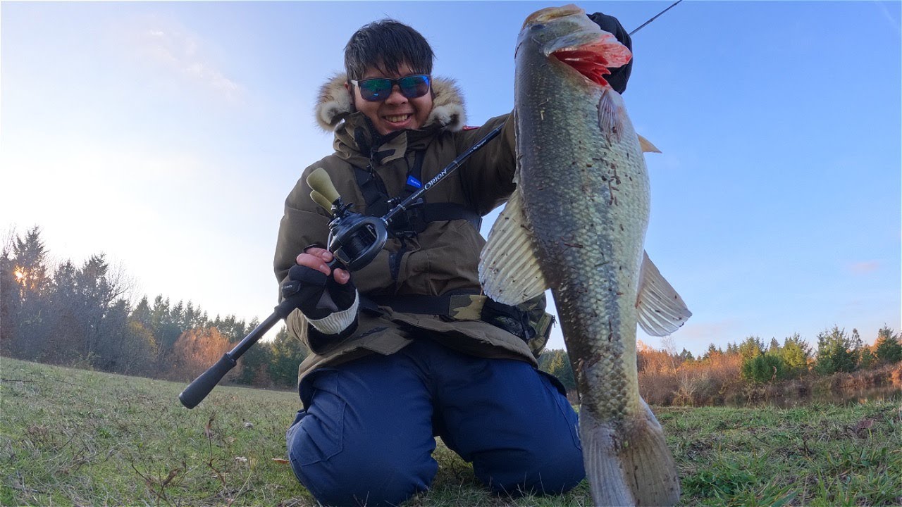 Câu Cá Bass Giữa Trời 0 độ/ Oregon Bass Fishing in the Winter 2024