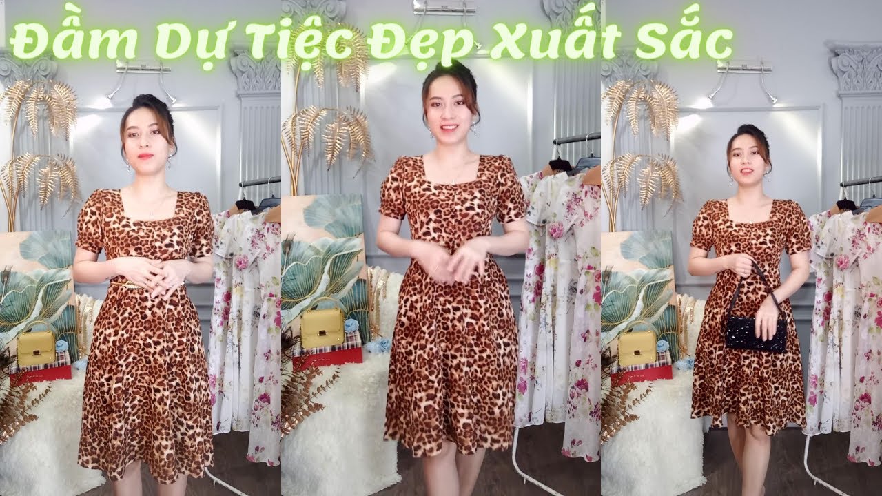 Đầm Dự Tiệc Mới Nhất 1509 Rất Đẹp Dáng Xòe Váy Đầm... - youtube