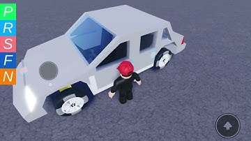 Playing “the most realistic car crash game on roblox”