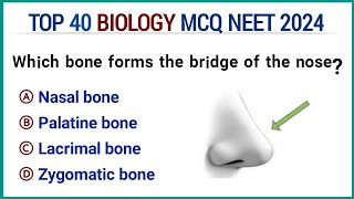 Biology Mcq 2024 Neet Mcq Biology 2024 Biology Cet Mcq 2024 Mcqs One ...
