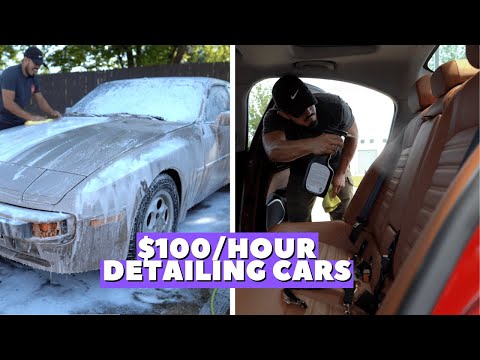 How Much Do Detailers Make An Hour