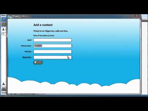 How to add Skype contacts - Windows