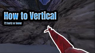How to VERTICAL in Gorilla Tag ( 72 hertz or lower ) | Gorilla Tag VR