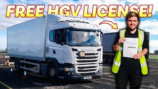 How I got my HGV License for FREE!