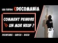 Comment peindre un mur neuf  les tutos peinture bricolage et dcoration par cdcomania