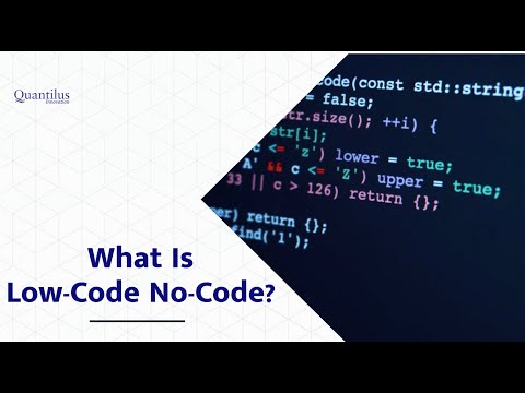 Understanding the Basics of Low-Code No-Code