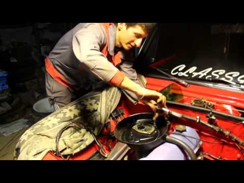 16v на ВАЗ #3: снимаю классический двигатель.