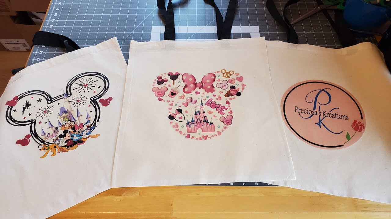 How To Use ASub Transfer Paper For Light Fabric To Print On Tote Bags