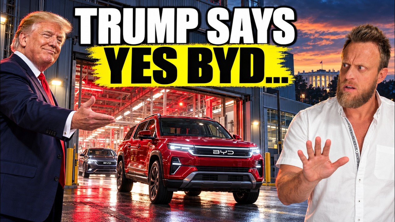 Trump's Big U-Turn Could Put BYD in America's Driveways