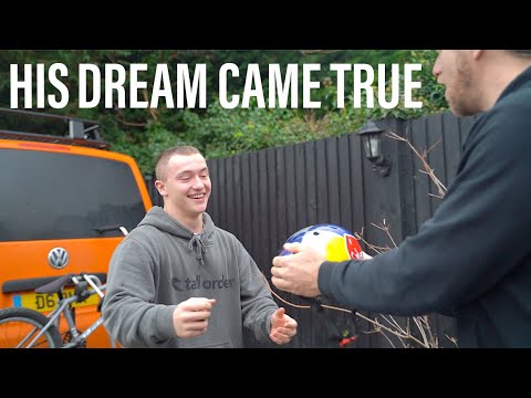 SURPRISED WITH DREAM SPONSOR (Red Bull)