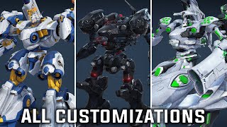 Armored Core 6: Fires of Rubicon - ALL CUSTOMIZATIONS & WEAPONS Showcase