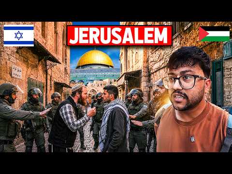 Indian Enter's JERUSALEM | World’s Most Disputed City 🕌✝️🕍