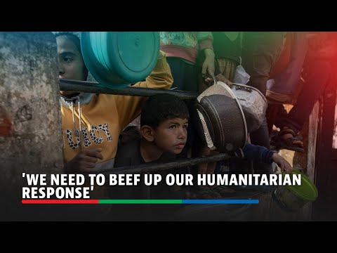 Видео: UNRWA chief says hunger in Gaza is 'man-made' | ABS-CBN News
