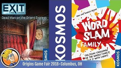 Thames & Kosmos — game previews at Origins 2018