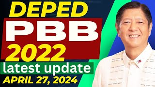 DEPED PBB 2022 LATEST UPDATE || APRIL 27 2024 Resimi