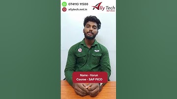 SAP FICO Training at Ally Tech Services | Expert Coaching & Placement Support!#sapfico #sap