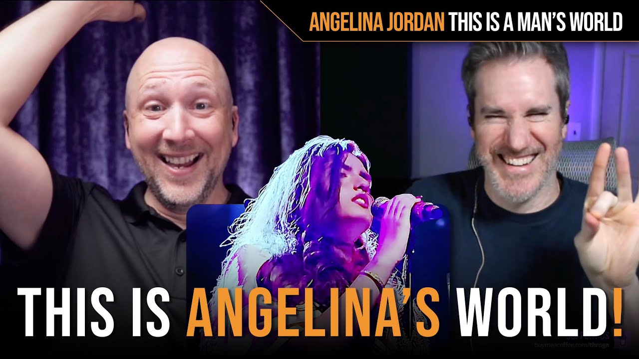 WOW!! Reacting to Angelina Jordan singing It's A Man's World (LIVE) at her Christmas Special!