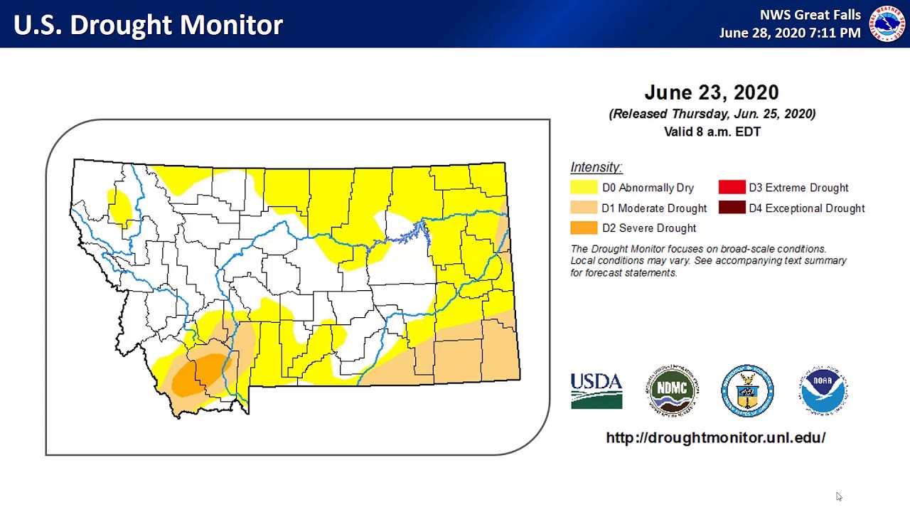 Montana Weather Hazards Briefing June 29 July 5, 2020 YouTube