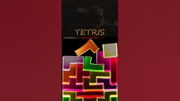 JELLY BASE TETRIS - CINEMA 4D - MOTION GRAPHICS  - LOOP ANIMATION