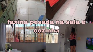 FAXINA PESADA NA CASA/COMO LIMPA O REJUNTE DA CERÂMICA/QUAIS PRODUTOS EU USO🥰
