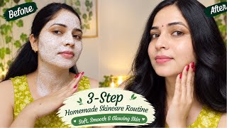 Dull & Tired Skin? Try This 3-Step Homemade Routine for Soft, Smooth & Glowing Skin ✨ screenshot 1