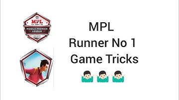 MPL RUNNER NO. 1 GAME TIPS AND TRICKS | Win Paytm cash
