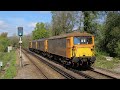 Quadruple class 73s and more passing frant  29424
